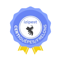 Certifié Certiguêpes / Frelons par izipest — spécialiste de la destruction de nids de guêpes et de frelons